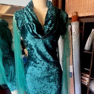 Custom dress with hoody